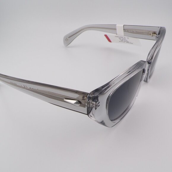 Rag & Bone Transparent Semi-Cat Eye Shades, Metal Accent Gradient 54mm 1055S main image 8